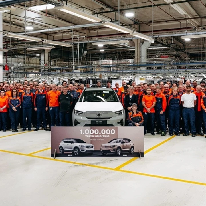 Volvo comemora produção de 1 milhão de unidades do XC40