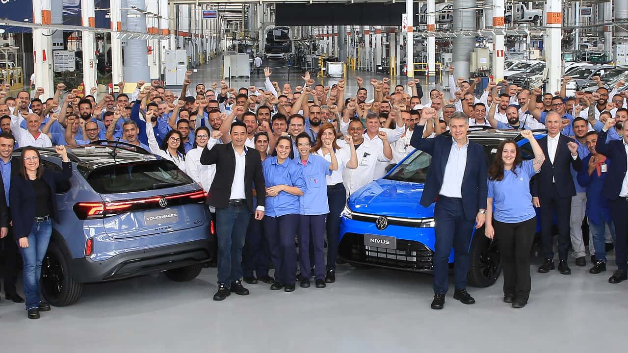 Novo Volkswagen Nivus 2025 tem início de produção na fábrica Anchieta